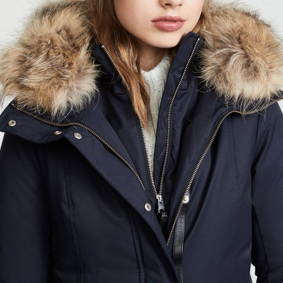 Mackage - Harlowe Lux Parka - Navy L - Picture 3 of 5